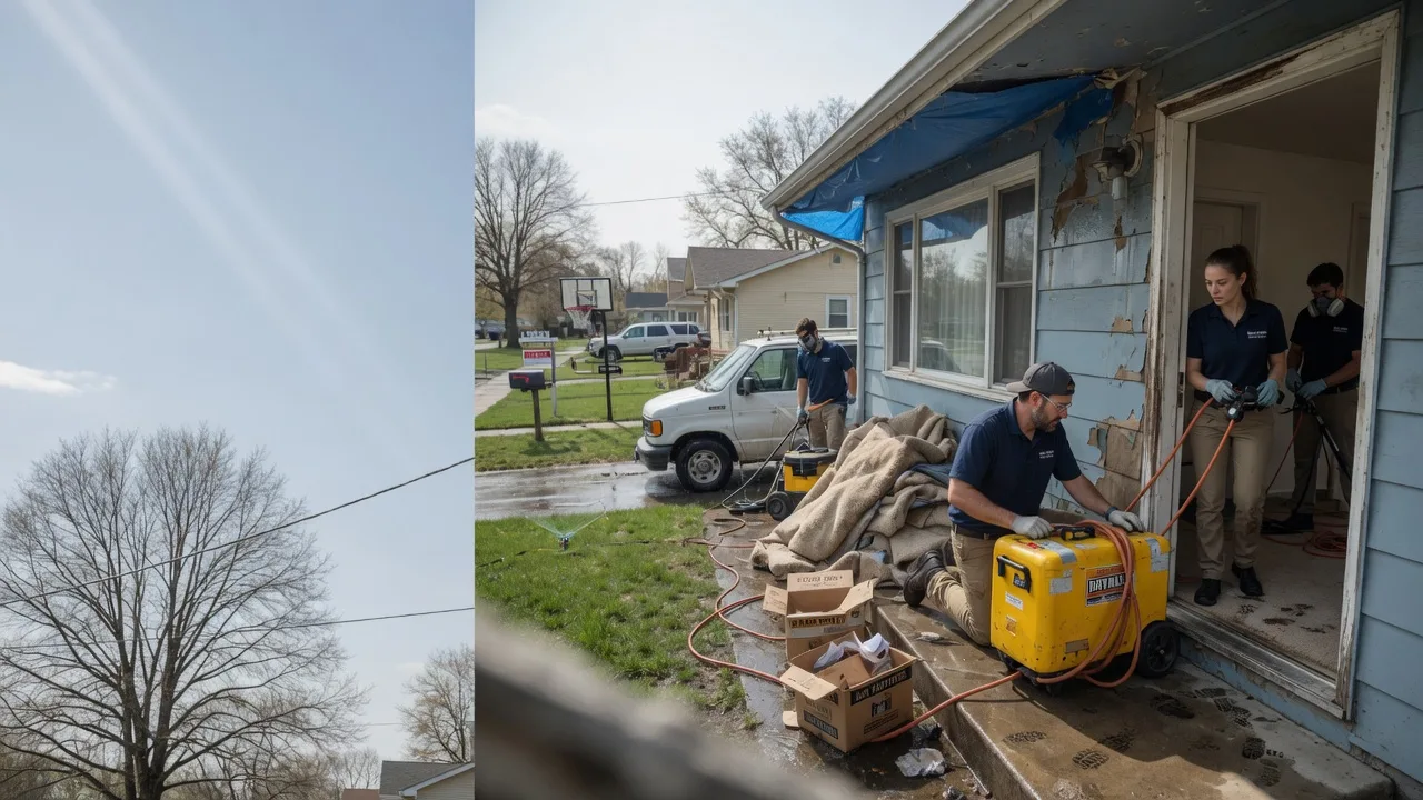 Basement Flood Cleanup in Wichita, KS near me